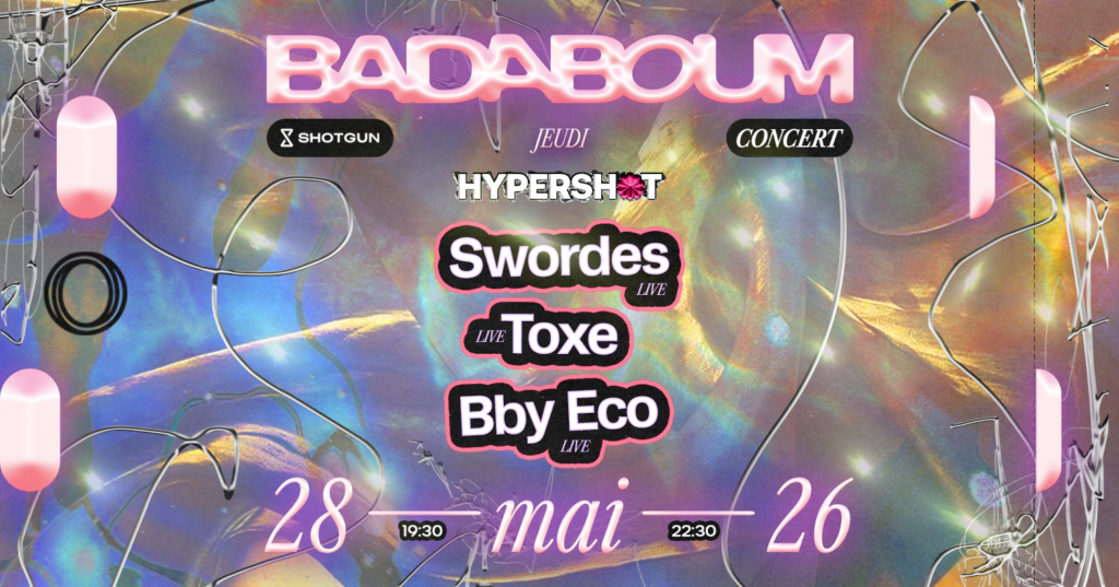 Concert — Hypershot: Swordes & more