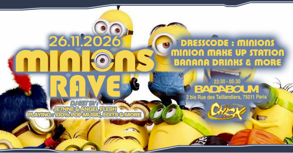Club — LA CH!CK: MINIONS RAVE